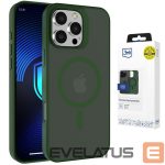 Other goods 3MK  3mk Smoke MagCase for iPhone 16 Pro Max - Green-Translucent 