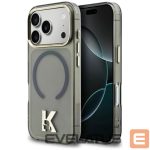 Back panel cover Karl Lagerfeld  Karl Lagerfeld IML K Head Logo MagSafe Case for iPhone 17 Pro - Black 