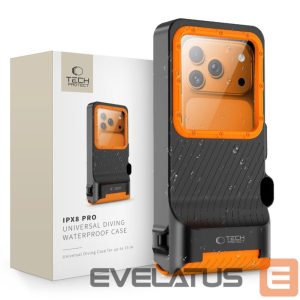 Other goods Tech-Protect  Tech-Protect IPX8 Pro Waterproof Phone Case - Orange and Black 