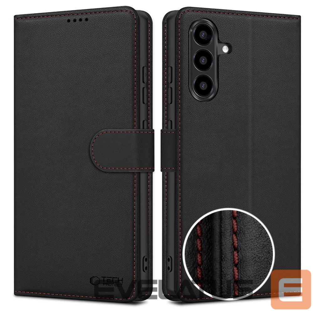 Other goods Tech-Protect Tech-Protect Wallet Case for Samsung Galaxy A57 5G - Black and Red