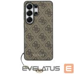 Back panel cover Guess  Guess 4G Classic Logo Charm MagSafe Case for Samsung Galaxy S26 Ultra - Brown 