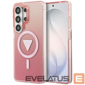Other goods Guess  Guess IML Gradient Triangle MagSafe Case for Samsung Galaxy S26 Ultra - Pink 