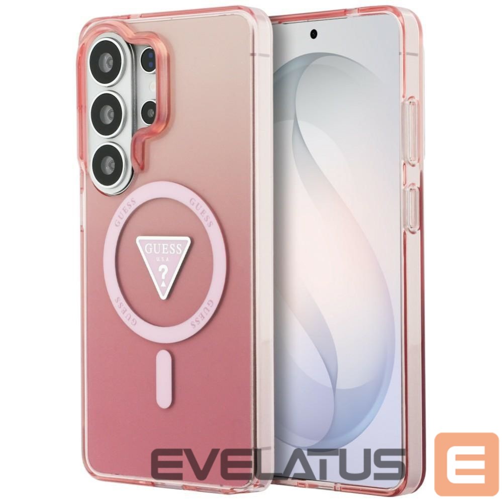 Other goods Guess Guess IML Gradient Triangle MagSafe Case for Samsung Galaxy S26 Ultra - Pink