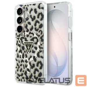 Other goods Guess  Guess IML Leopard Print Triangle MagSafe Case for Samsung Galaxy S26 - Black 