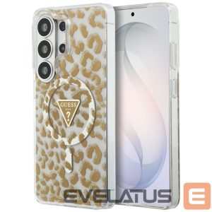 Other goods Guess  Guess IML Leopard Print Triangle MagSafe Case for Samsung Galaxy S26 Ultra - Brown 