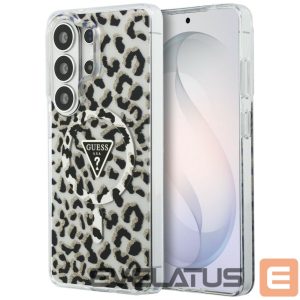 Other goods Guess  Guess IML Leopard Print Triangle MagSafe Case for Samsung Galaxy S26 Ultra - Black 