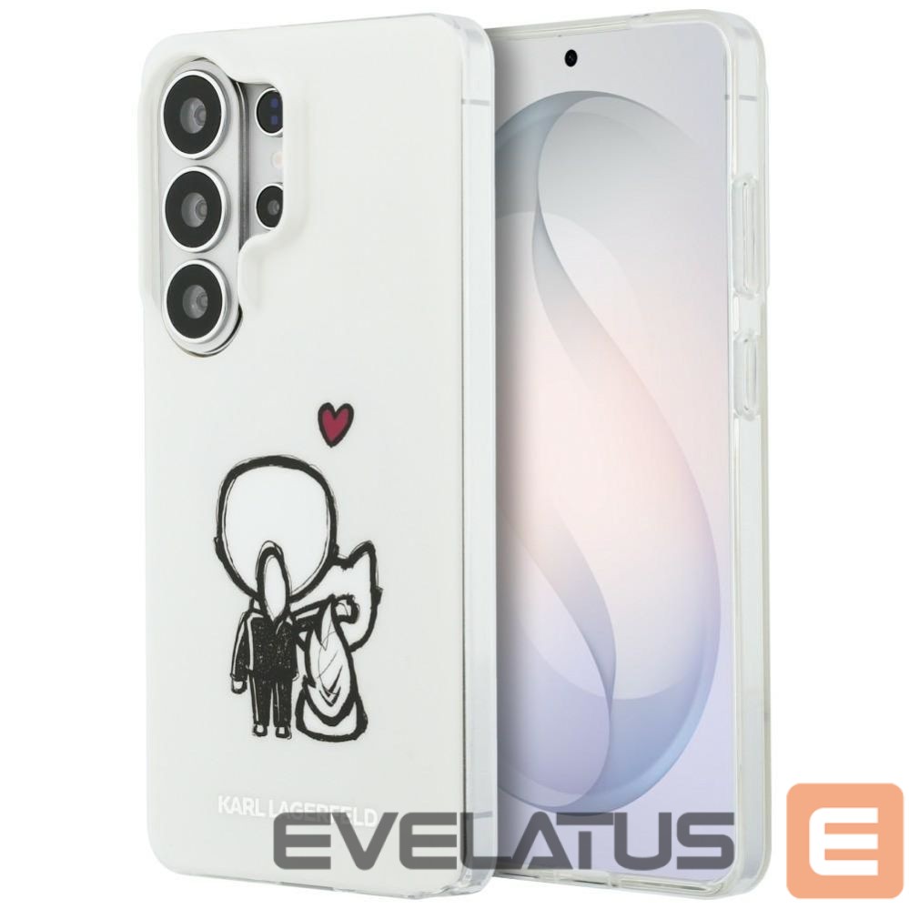 Other goods Karl Lagerfeld Karl Lagerfeld IML Karl&Choupette MagSafe Case for Samsung Galaxy S26 Ultra - Transparent