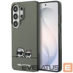 Back panel cover Karl Lagerfeld  Karl Lagerfeld IML Peekaboo Karl&Choupette MagSafe Case for Samsung Galaxy S26 Ultra - Black 