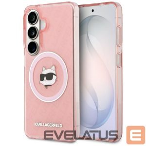 Other goods Karl Lagerfeld  Karl Lagerfeld IML Repeated Choupette MagSafe Case for Samsung Galaxy S26 Plus - Pink 