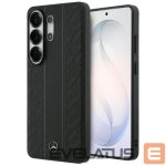 Back panel cover Mercedes-Benz  Mercedes Laurel Leaves Vertical Stripes MagSafe Case for Samsung Galaxy S26 Ultra - Black 