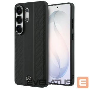 Back panel cover Mercedes-Benz  Mercedes Laurel Leaves Vertical Stripes MagSafe Case for Samsung Galaxy S26 Ultra - Black 