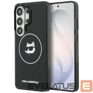 Back panel cover Karl Lagerfeld  Karl Lagerfeld IML Repeated Choupette MagSafe Case for Samsung Galaxy S26 Ultra - Black 