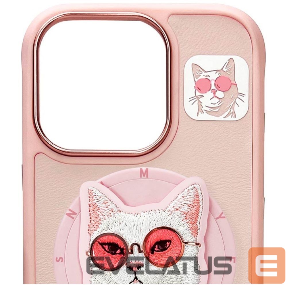 Other goods Nimmy Nimmy Glasses Cool Cat MagSafe Case for iPhone 16 Pro - Pink