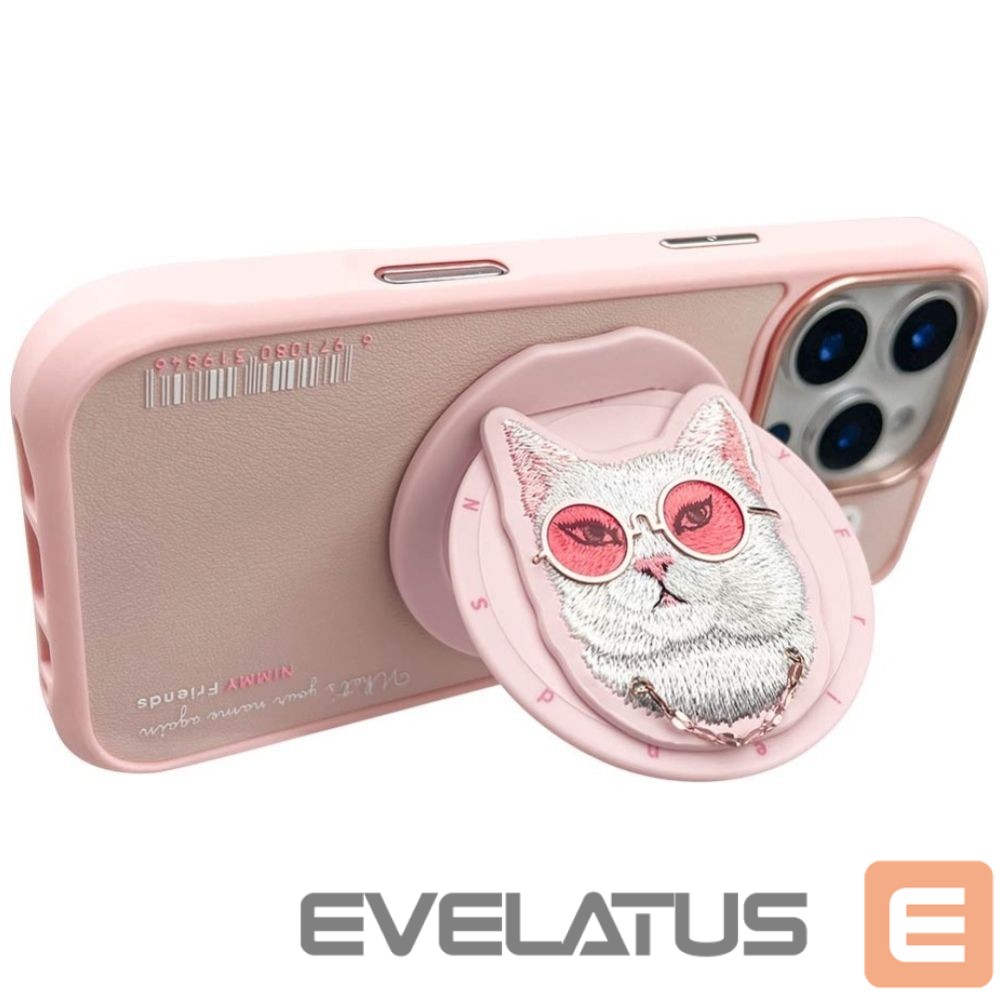 Other goods Nimmy Nimmy Glasses Cool Cat MagSafe Case for iPhone 16 Pro - Pink