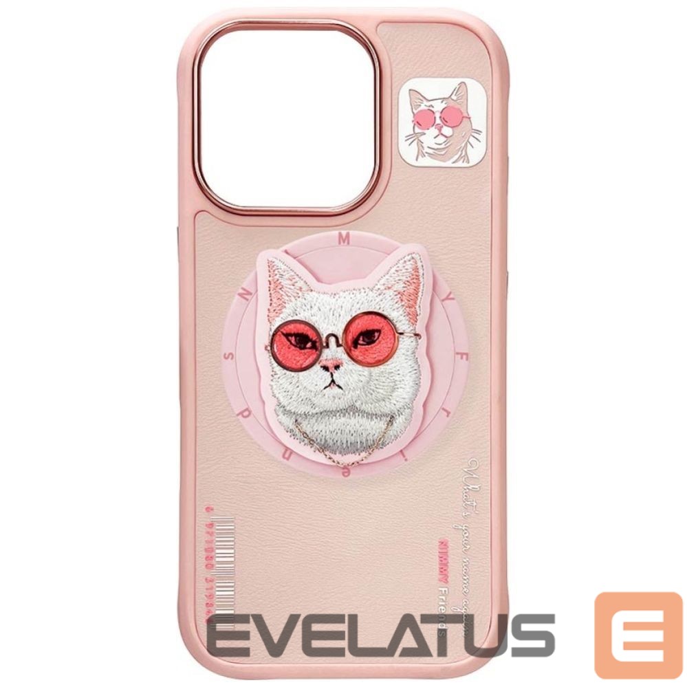Other goods Nimmy Nimmy Glasses Cool Cat MagSafe Case for iPhone 16 Pro - Pink