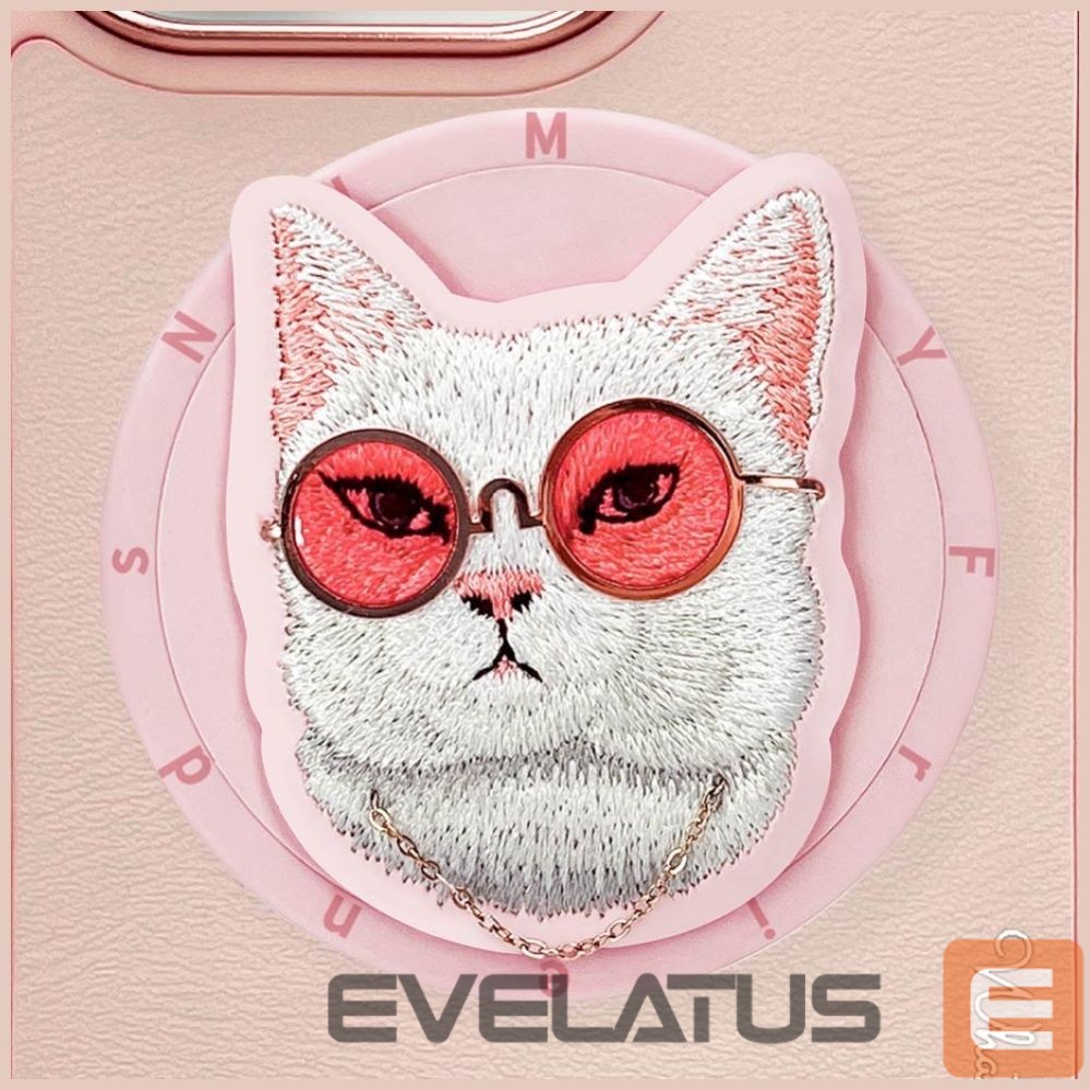Other goods Nimmy Nimmy Glasses Cool Cat MagSafe Case for iPhone 16 Pro - Pink