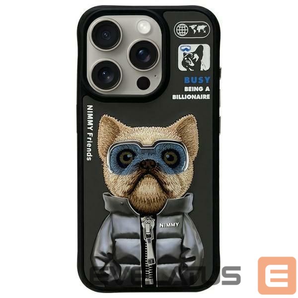 Other goods Nimmy Nimmy Cool&Cute 2.0 Case for iPhone 15 Pro - Black