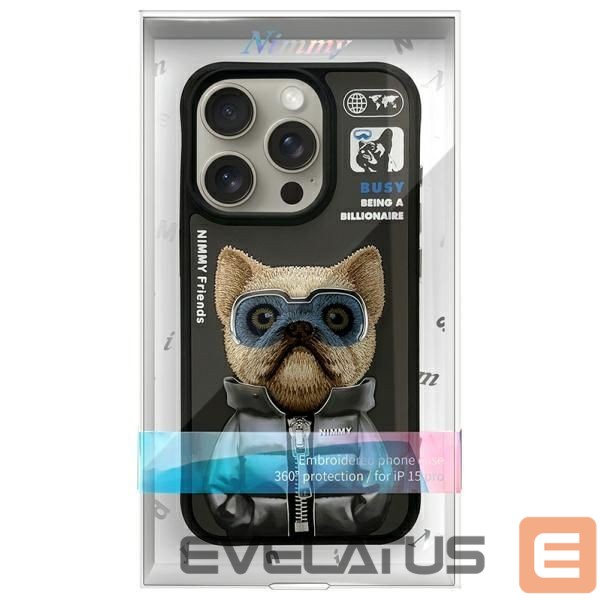 Other goods Nimmy Nimmy Cool&Cute 2.0 Case for iPhone 15 Pro - Black