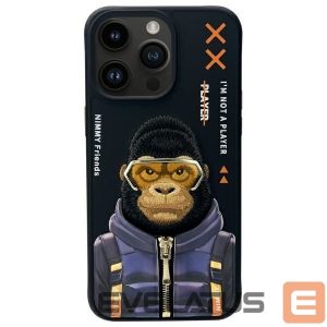 Other goods Nimmy  Nimmy Cool&Cute 2.0 Monkey Case for iPhone 15 Pro - Black 