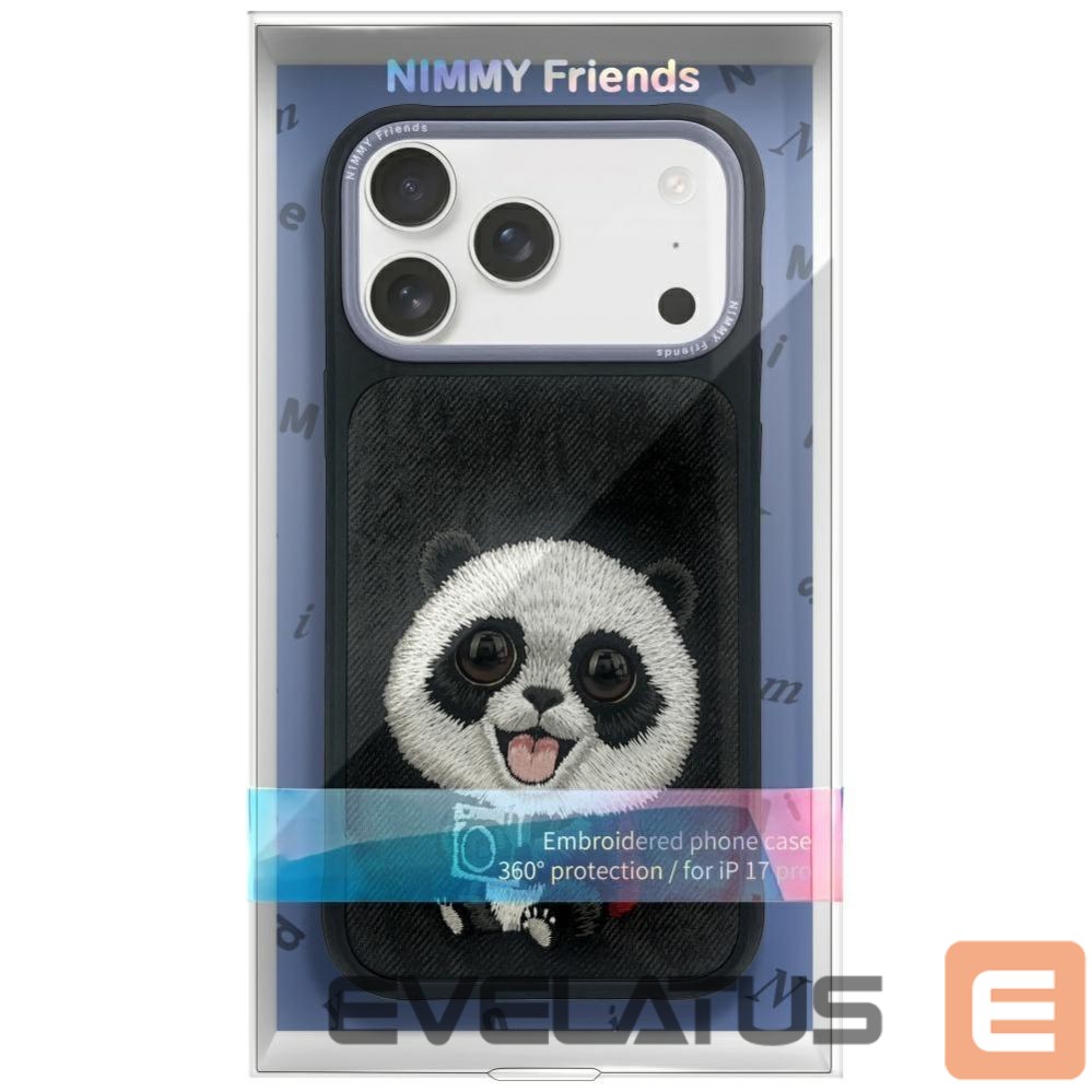 Other goods Nimmy Nimmy Big Eyed Pet 2.0 Panda case for iPhone 17 - black