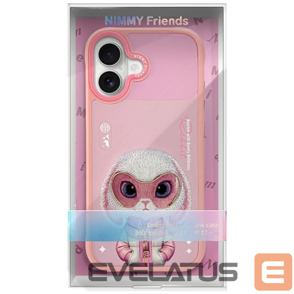 Other goods Nimmy Nimmy Cool&Cute 2.0 Rabbit Case for iPhone 17 - Pink