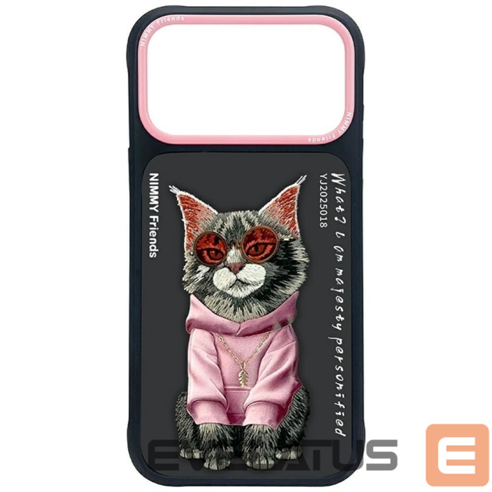 Other goods Nimmy Nimmy Glasses Cool Cat case for iPhone 17 - black