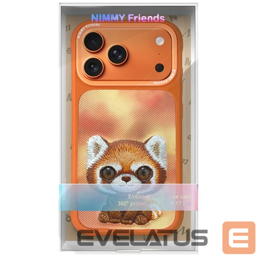Other goods Nimmy Nimmy Big Eyed Pet 2.0 Raccoon case for iPhone 17 Pro - orange