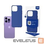 Back panel cover 3MK  Case for iPhone 14 Pro from the 3mk Matt Case series - blue 