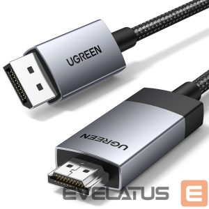 Other Phone Accessory Ugreen  Ugreen DP119 15774 DisplayPort / HDMI 4K 60Hz cable 2m - gray 