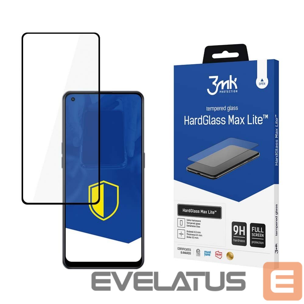 Other Phone Accessory 3MK 9H 3mk HardGlass Max Lite glass on Oppo Reno 7 Lite 5G