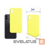 Back panel cover 3MK  3mk Matt Case for iPhone X / XS - yellow 