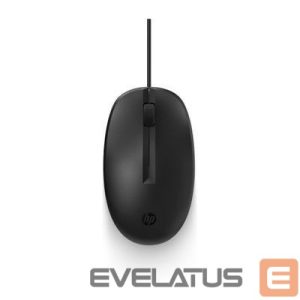 Computer mouse HP  HP 128 USB Wired Laser Mouse, Sanitizable - Black 