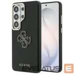 Protective glass Guess - GUESS case for SAMSUNG S26 Ultra GUHCS26L5PS4RGGK (Grained Big 4G Metal Logo) black 