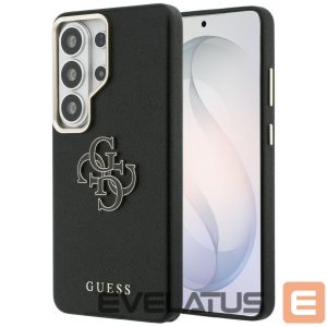 Protective glass Guess - GUESS case for SAMSUNG S26 Ultra GUHCS26L5PS4RGGK (Grained Big 4G Metal Logo) black 