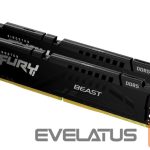 RAM DDR4 Kingston  KF560C30BBEK2-32 32GB 6000MT/s DDR5 CL30 DIMM (Kit of 2) FURY Beast Black EXPO 