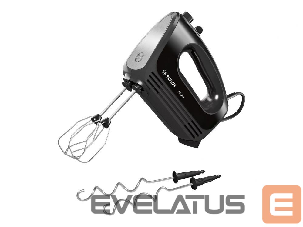 Mixers and blenders Bosch Hand Mixer | MFQ2420B CleverMixx | Hand Mixer | 400 W | Number of speeds 4 | Turbo mode | Black