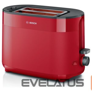 Toster Bosch  Compact Toaster | TAT2M124 MyMoment | Power 950 W | Number of slots 2 | Housing material Plastic | Red 