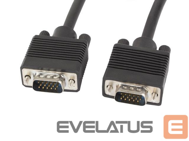 Monitor accessory Lanberg VGA Cable, Dual-Shielded Ferrite Core | CA-VGAC-10CC-0018-B | VGA to VGA | 1.8 m