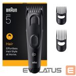Plaukų kirpimo mašinėlė Braun  Hair Clipper | HC5530 Series 5 | Cordless | Number of length steps 17 | Black 
