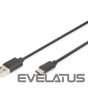 Cable Digitus  USB Type-C connection cable, type USB-A - USB-C | AK-300154-010-S 