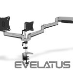 TV bracket Digitus  Desk Mount | Triple Monitor Gas Spring Mount DA-90363 | Adjustable Height, Tilt, Swivel | 15-27 " | Maximum weight (capacity) 3x6 kg | Silver 