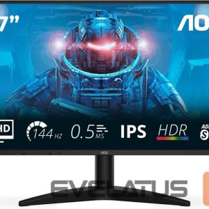 Monitor AOC  | Q27B36X | 27 " | IPS | QHD | 16:9 | 144 Hz | 4 ms | 2560 x 1440 pixels | 300 cd/m² | HDMI ports quantity 1 | Black 