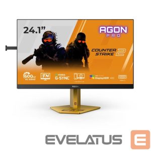 Monitor AOC  CS24A | 24 " | TN | FHD | 16:9 | 610 Hz | 0.5 ms | 1920 x 1080 pixels | 500 cd/m² | HDMI ports quantity 2 | Black/Orange 
