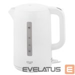 Teapot Adler  Kettle | AD 1386 | Electric | 1850 W | 2.2 L | Plastic | 360° rotational base | White 