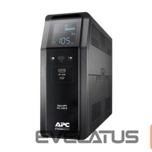Servers Schneider Electric  APC Back UPS Pro BR 1200VA, Sinewave,8 Outlets, AVR, LCD interface | 