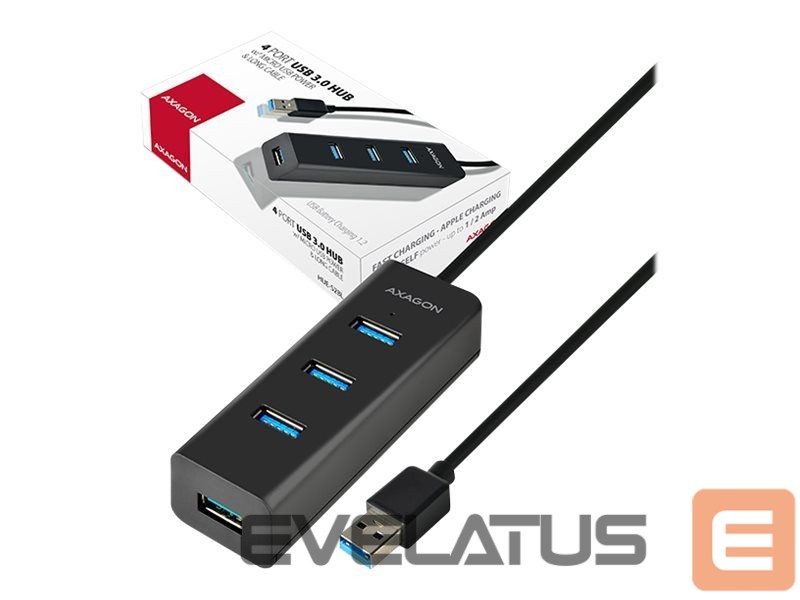 Charger Axagon HUE-S2BL USB3.0 CHARGING hub