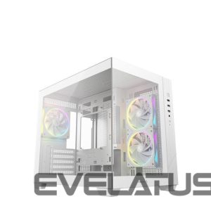 Computer case Deepcool  Case | CG330 3F WH | White | Micro ATX | Power supply included No 