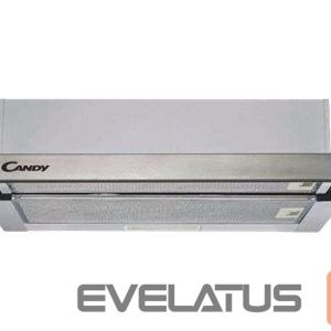 Built-in cooker hood Candy  CBT625/2X/1 Hood, B, Telescopic, Built-in, Width 60 cm, Extraction power 332 m³/h, Mechanical control, Silver 