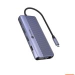 Wireless headphones Raidsonic  Icy Box Travel Dock 12-in-1, 3x Videoausgabe (2x HDMI + 1x VGA) 