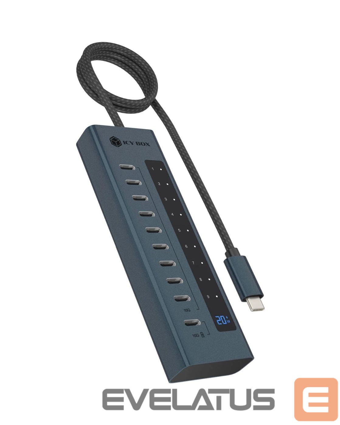 Other Computer Accessory Raidsonic Icy Box 10 ports USB Type-C Gen 2 hub